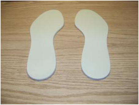 6" Brown Boot Insoles