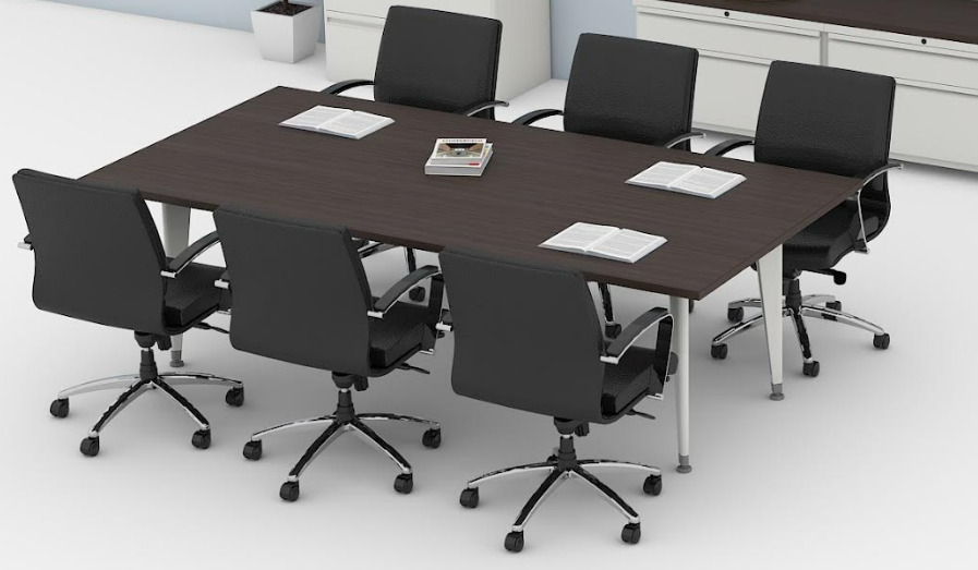 Conference Table Graphite Nebula