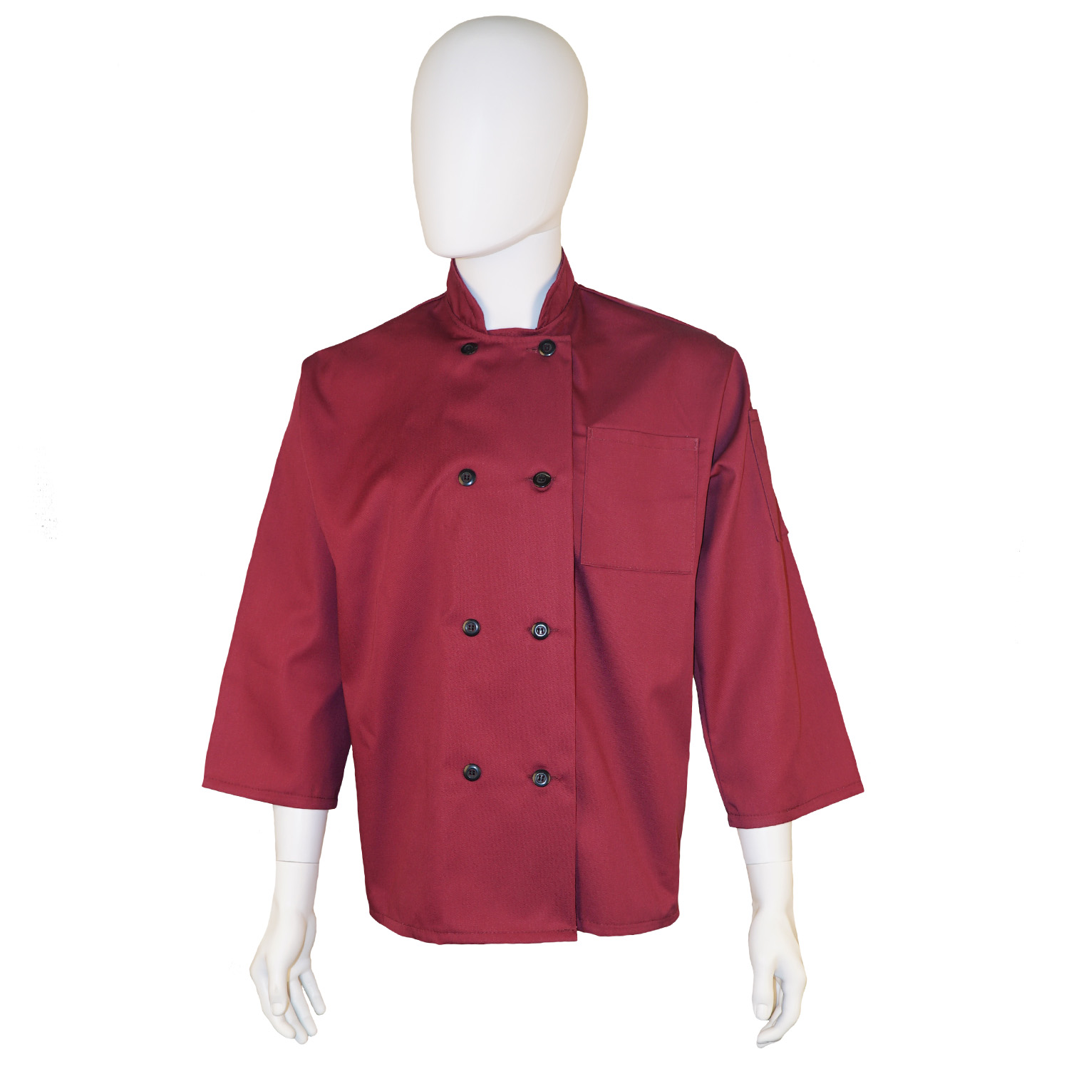 Chef's Coat 3/4 Sleeve Twill