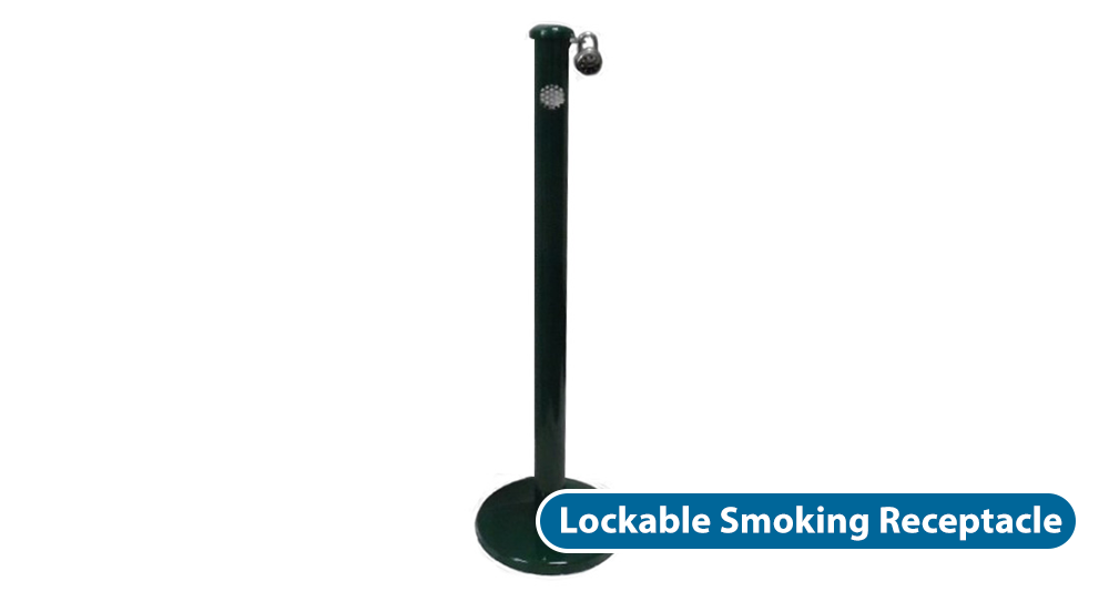 Virginia Correctional Enterprises - Lockable Smoking Receptacle