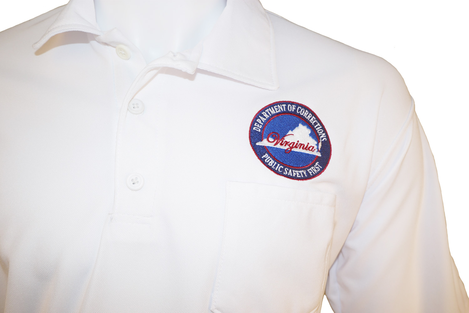 Official DOC Food Service Short Sleeve Polo Shirt