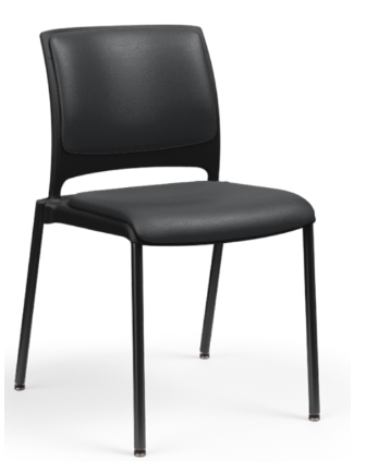 Attain Multi-use Guest Chair, Upholstered Seat and Back