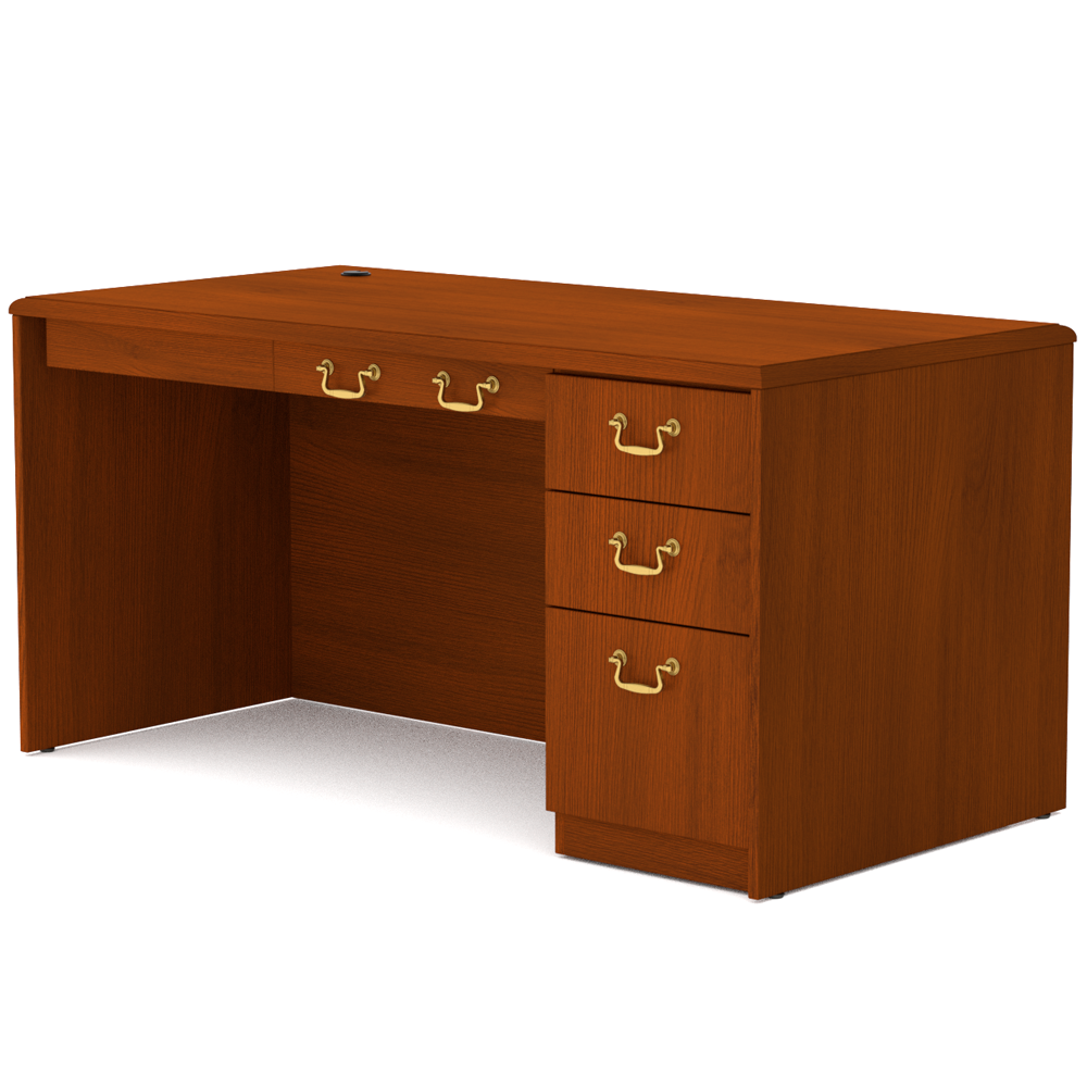 Stafford Desk - Single Pedestal Right