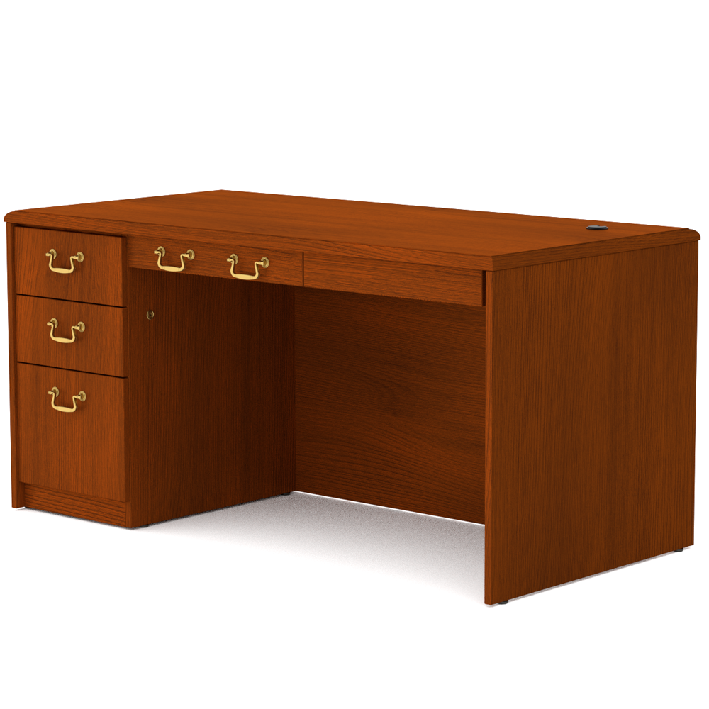 Stafford Desk - Single Pedestal Left