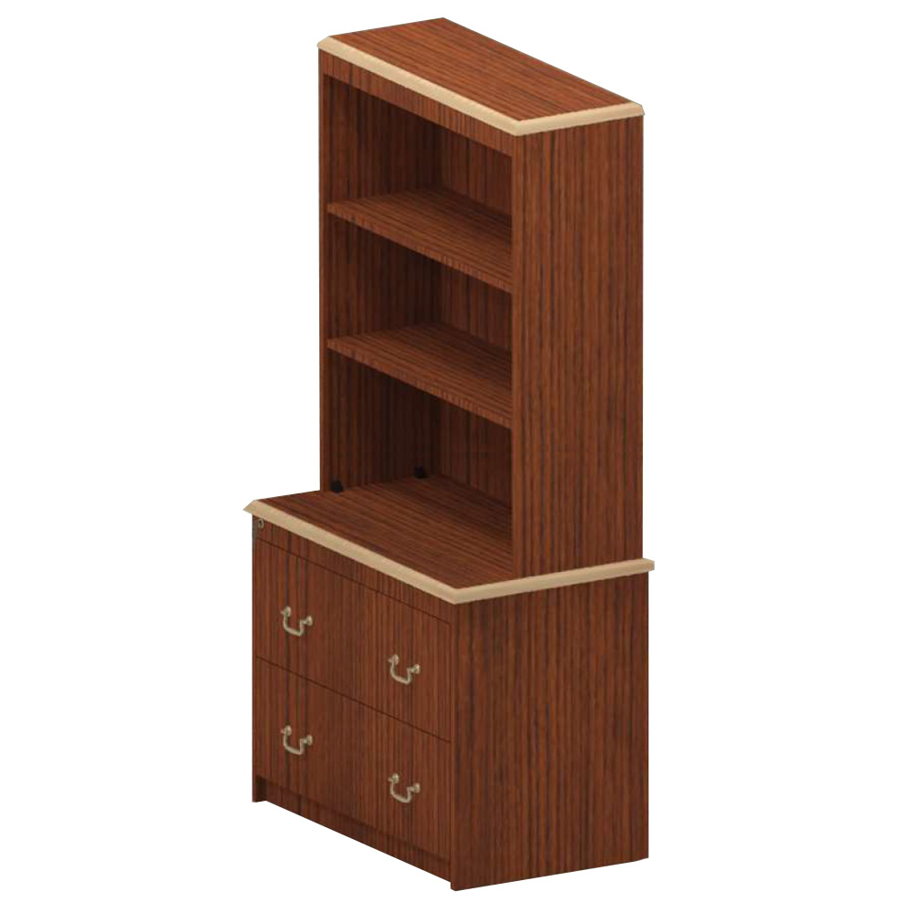 Stafford Bookcase Lateral File Combination