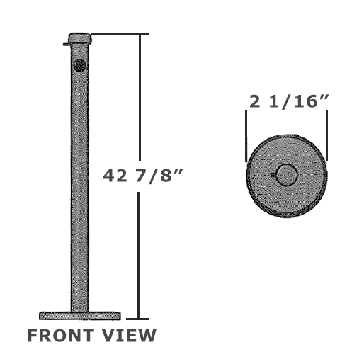 Smoking Receptacle Lockable
