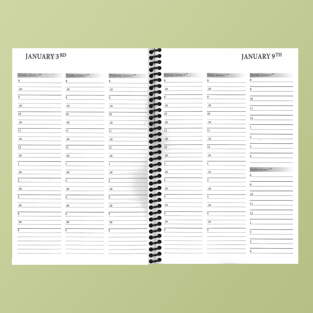 Weekly/Monthly Planner Inside
