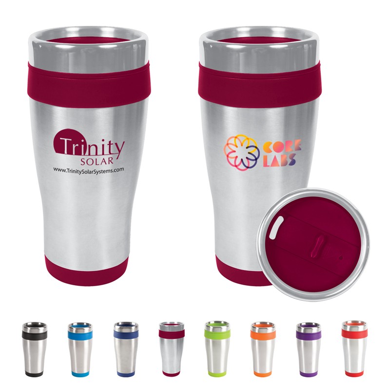 16oz. Blue Monday Travel Tumbler