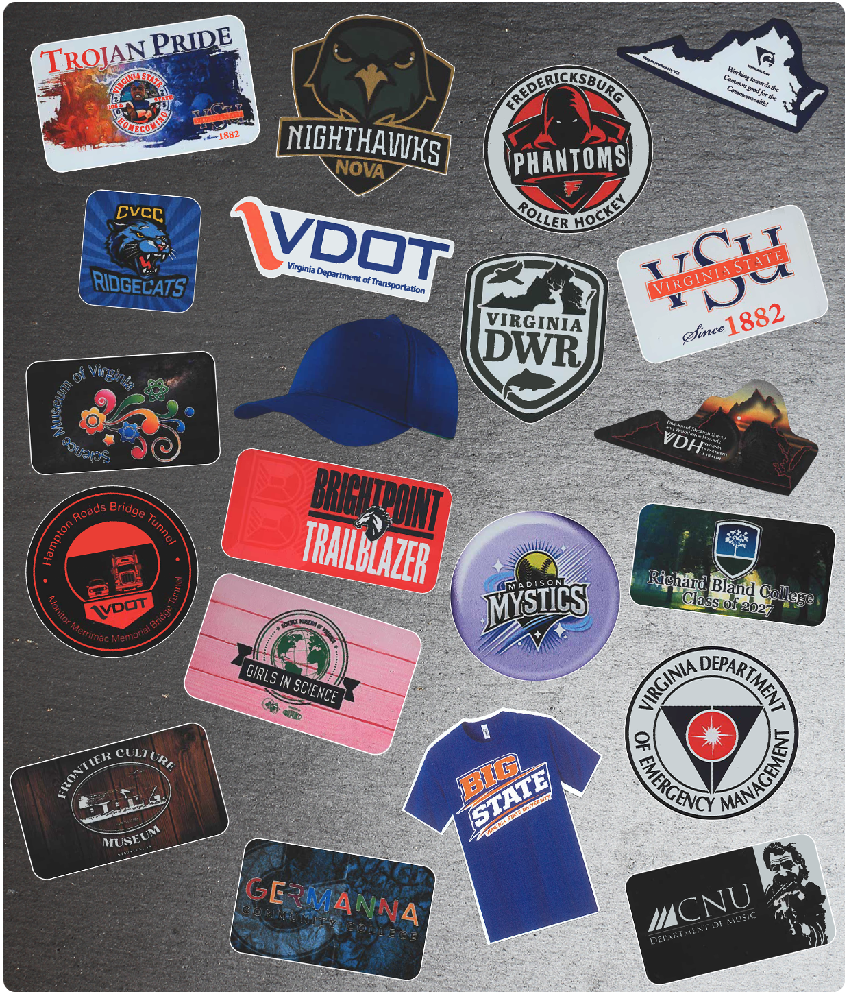 Custom Die-Cut Magnets