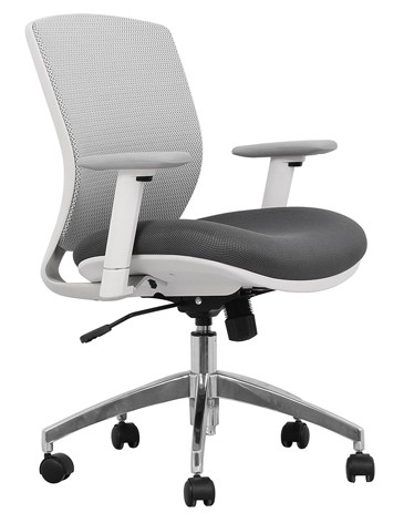 VXO Mesh Back Task Chair with Upholstered Seat