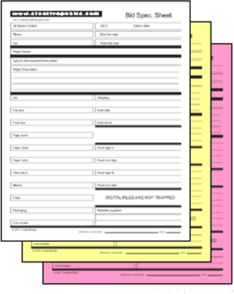 Carbonless Form