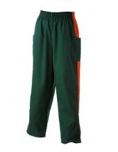 Pants Scrub Woman's With Orange Stripe