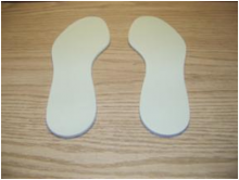 6" Brown Boot Insoles