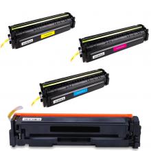 Renewable HP 202A/X 4/Pack Black High Yield and Cyan/Magenta/Yellow Toner Cartridges