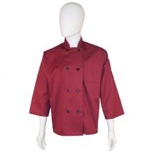 Chef's Coat 3/4 Sleeve Twill