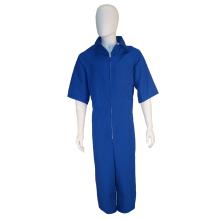 Poplin Inmate Jumpsuit with Zipper Closure