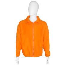 Orange Fleece Inmate Jacket