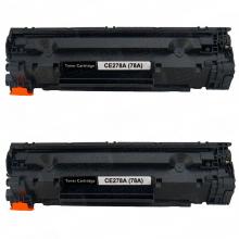 Renewable HP 78A 2/Pack Black Toner Cartridges (CE278D)