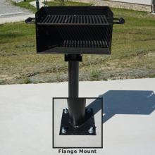 Single Camp Grill (Flange Mount)