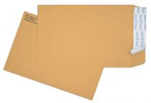 12" x 15 1/2" Catalog Peel & Seal Brown Craft Envelopes (500 Count)