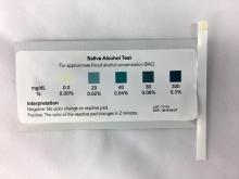 Saliva Alcohol Test